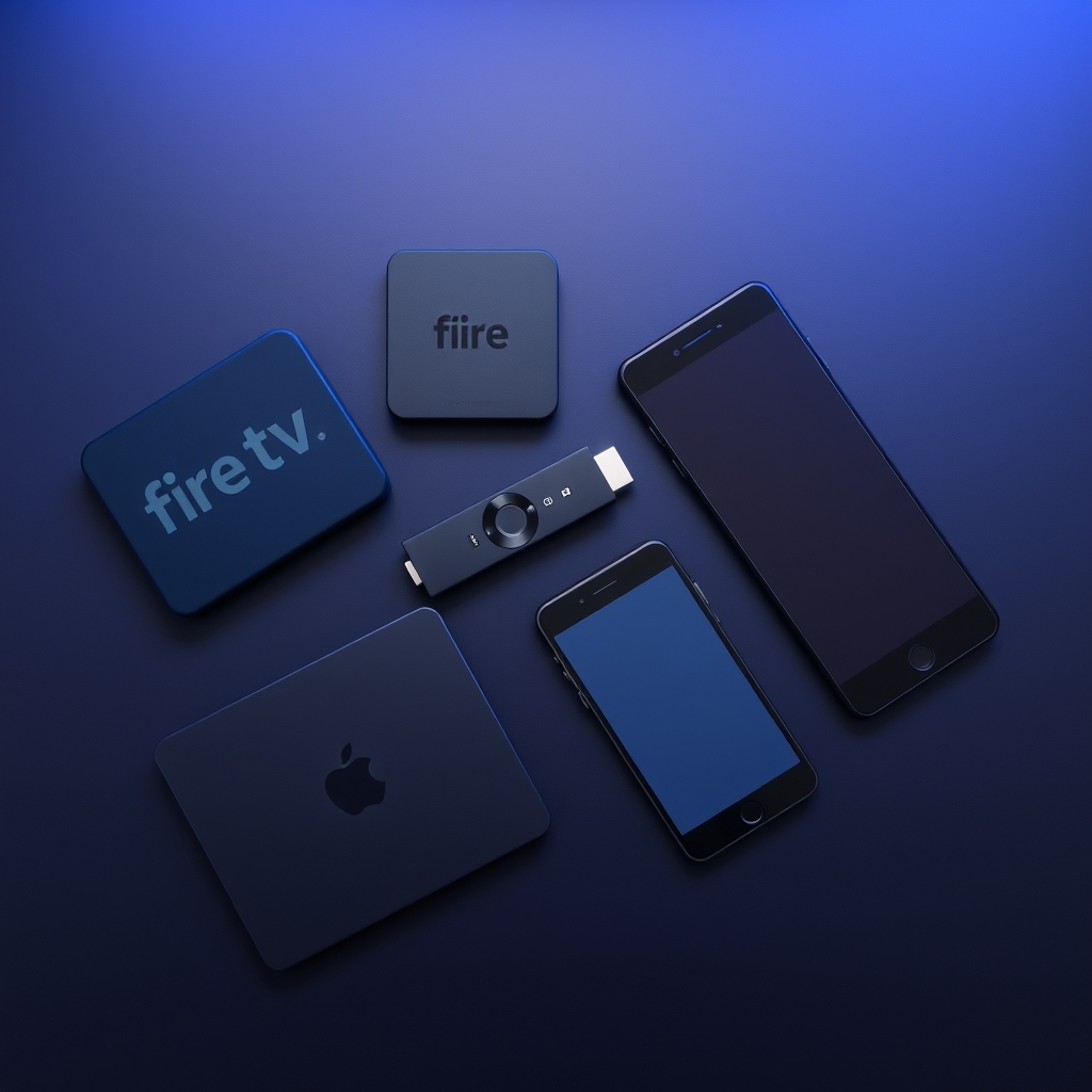 Premium IPTV provider devices including Firestick and Fire TV compatible with IPTV Smarters Pro