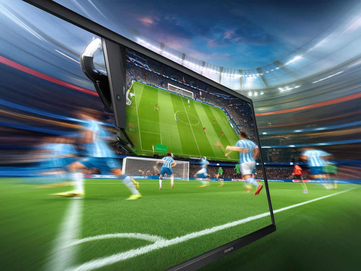 Match Champions League en HD sur Smart TV 4K