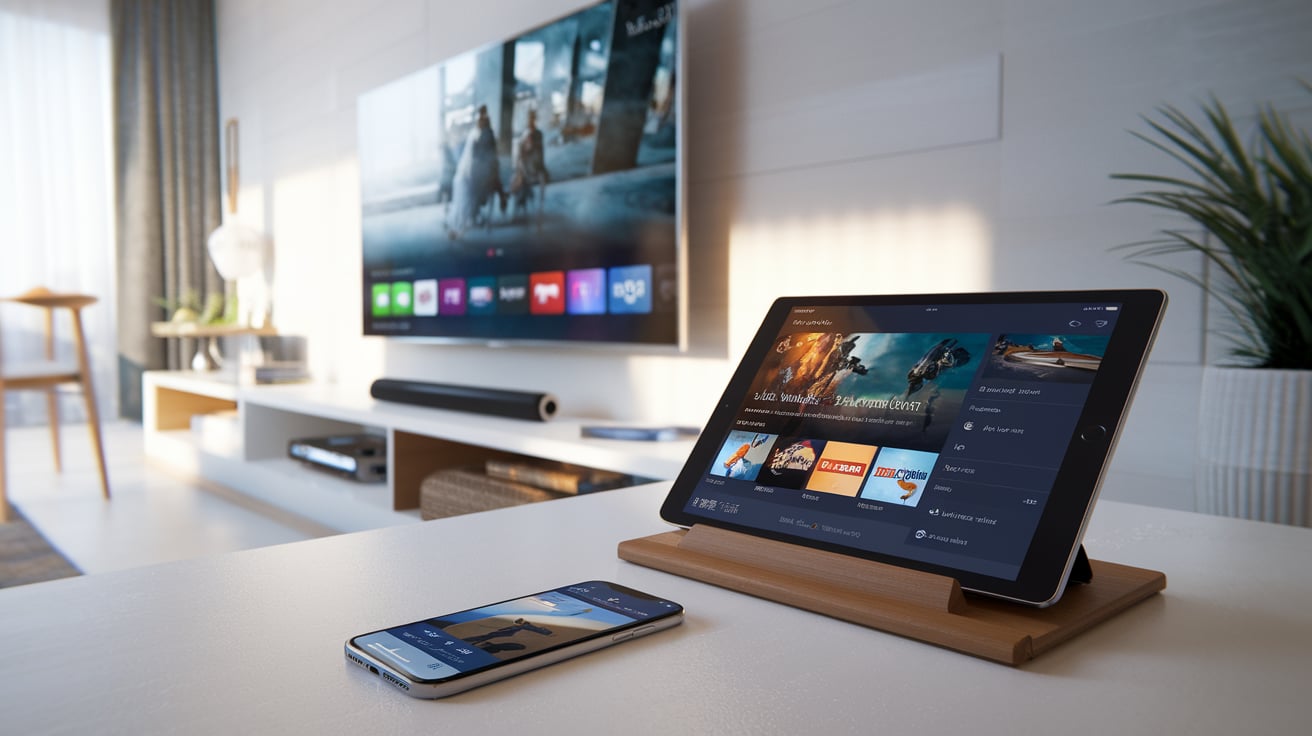 abonnement IPTV accessible sur Smart TV et mobile